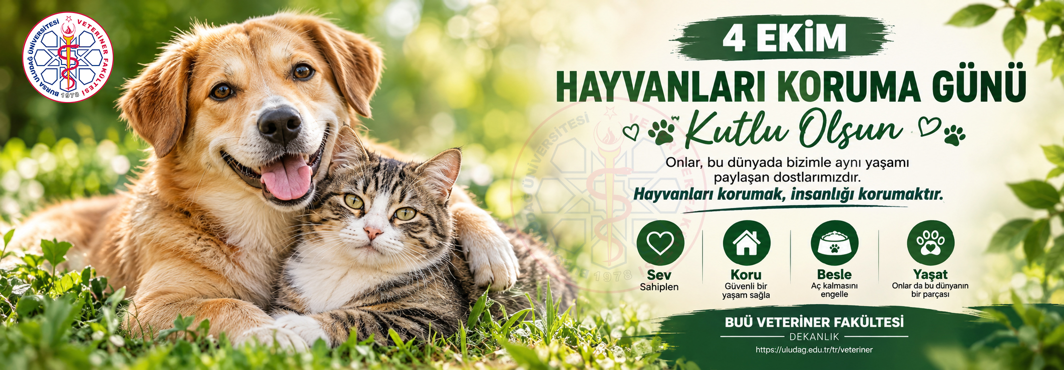 4 EKİM HAYVANLARI KORUMA GÜNÜ 